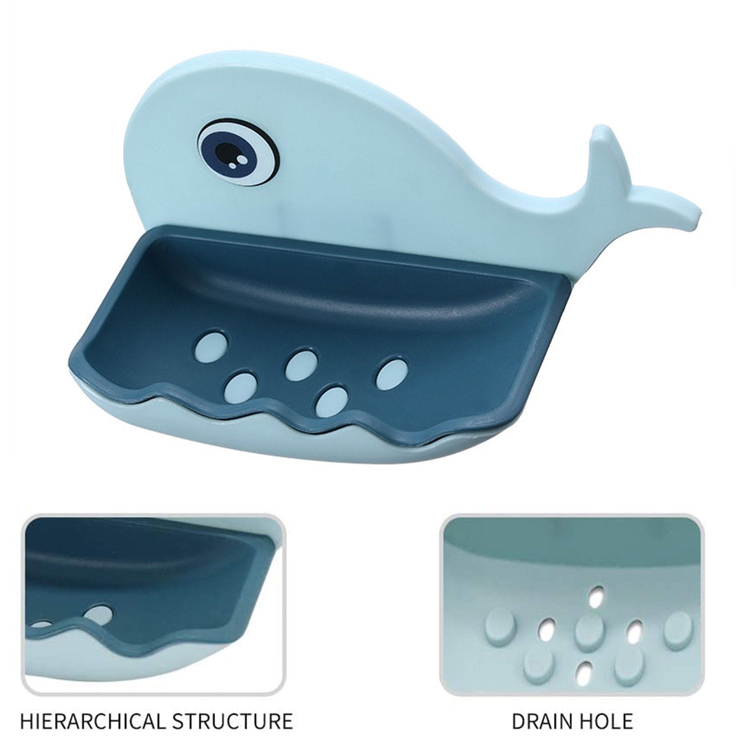 4747 Fish Shape Soap Dish Adhesive Waterproof Wall Mounted Bar Soap Dish Holder (Pack of 2Pc) 4747 Fish Shape Soap Dish Adhesive Waterproof Wall Mounted Bar Soap Dish Holder (Pack of 2Pc)